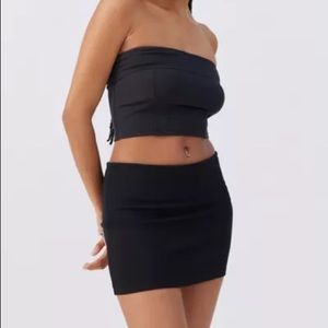Urban Outfitters black mini skirt